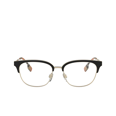 Burberry BE1334 Eyeglasses 1109 pale gold / black - front view