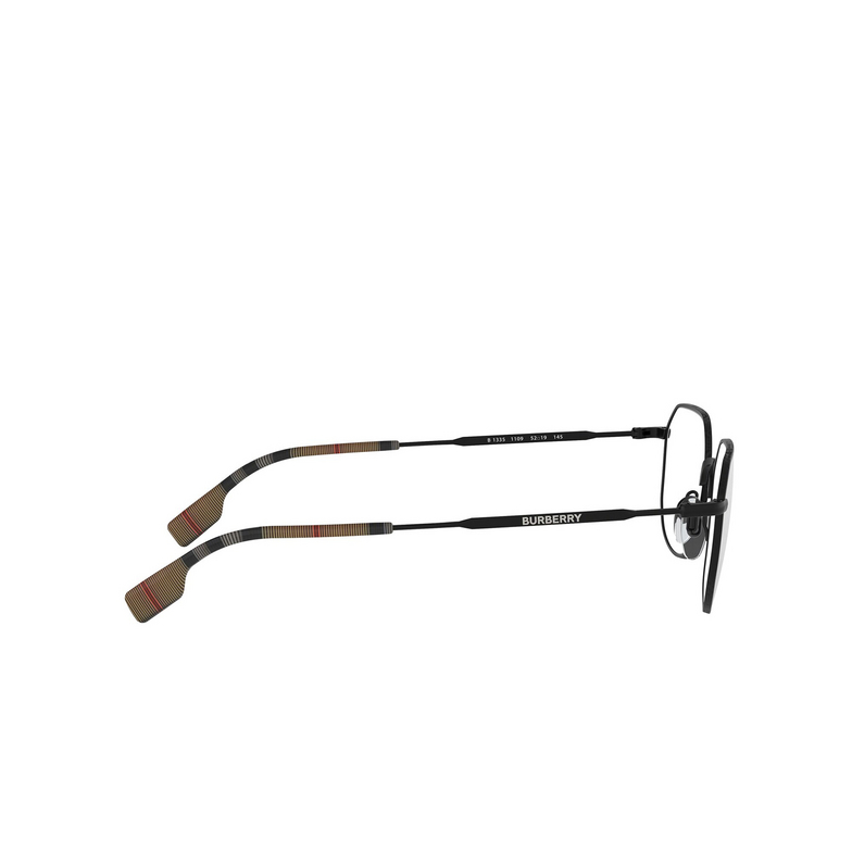 Burberry BE1335 Eyeglasses 1007 matte black - 3/4