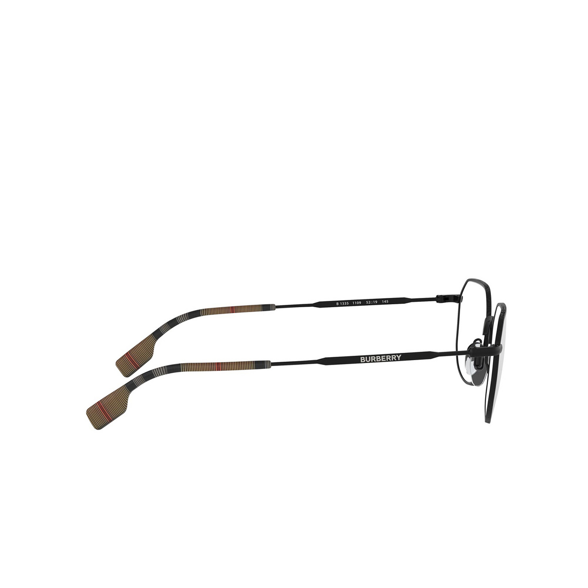 Burberry BE1335 Eyeglasses 1007 Matte Black - product thumbnail 3/4