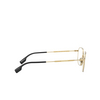 Burberry BE1335 Eyeglasses 1017 black / gold - product thumbnail 3/4