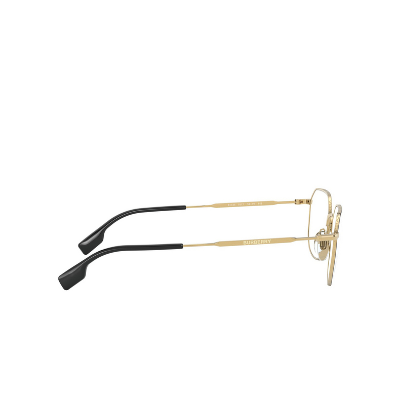 Burberry BE1335 Eyeglasses 1017 black / gold - 3/4