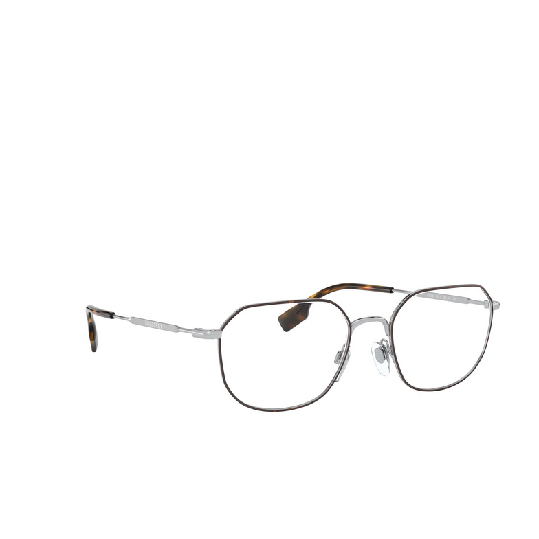Burberry BE1335 Eyeglasses 1311 dark havana / silver - 2/4