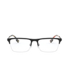 Gafas graduadas Burberry BRUNEL 1003 matte black - Miniatura del producto 1/4