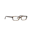 Burberry® Rectangle Eyeglasses: BE2073 color Dark Havana 3002 - product thumbnail 2/3.