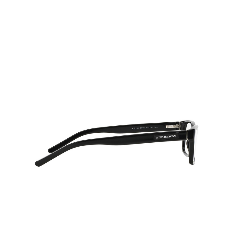 Burberry BE2108 Eyeglasses 3001 black - 3/4