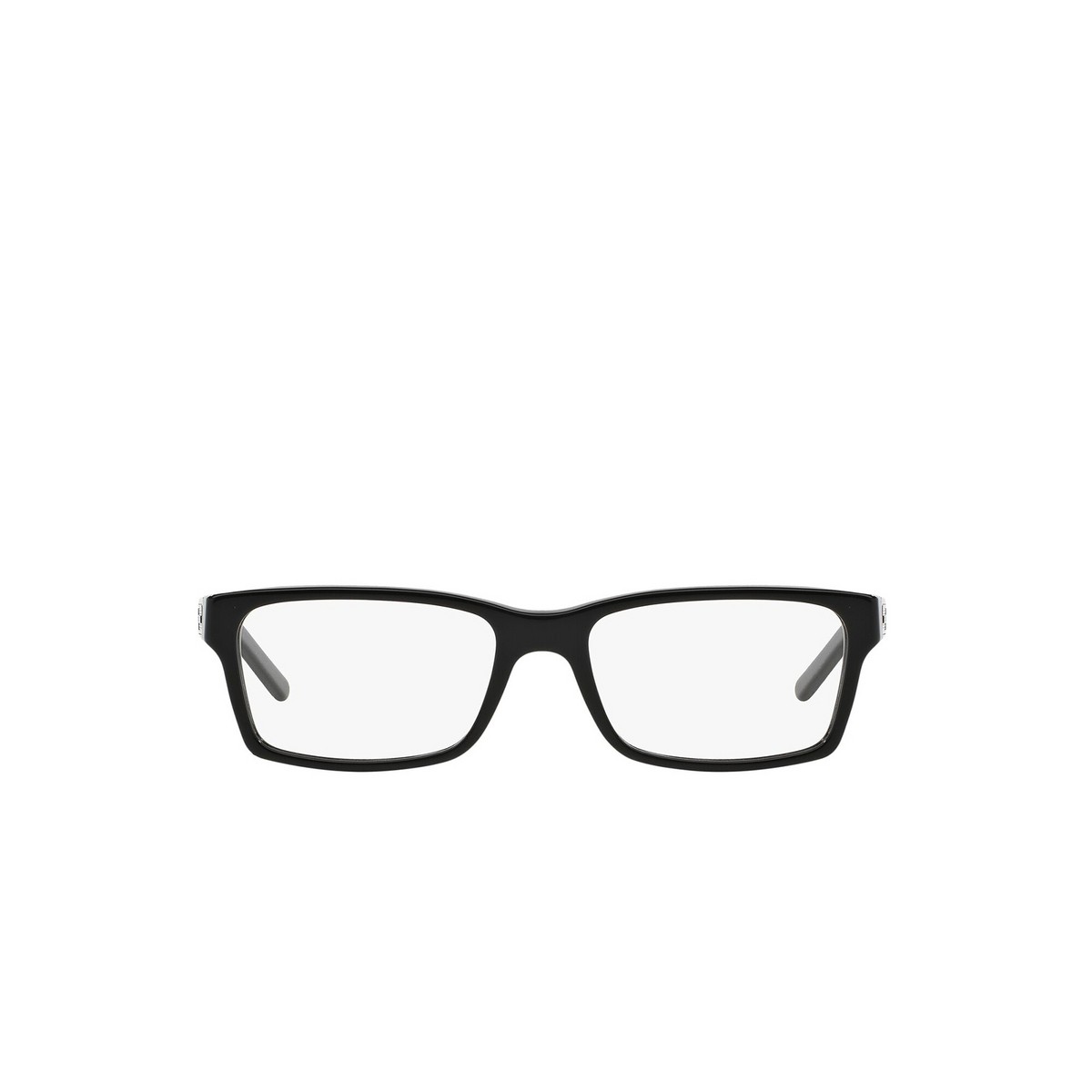 Burberry® Rectangle Eyeglasses: BE2108 color Black 3001 - front view.