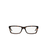 Burberry BE2108 Eyeglasses 3002 dark havana - product thumbnail 1/4