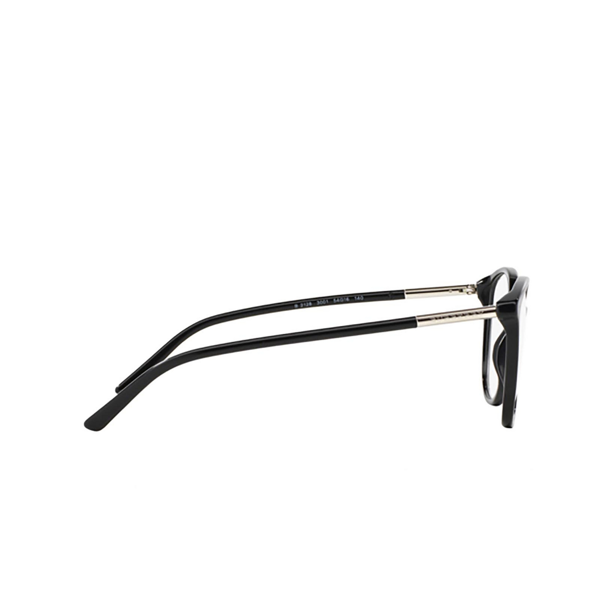 Burberry BE2128 Eyeglasses 3001 Black - product thumbnail 3/4