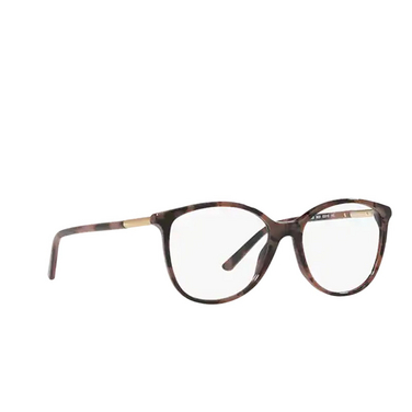 Burberry BE2128 Eyeglasses 3624 spotted brown havana - three-quarters view