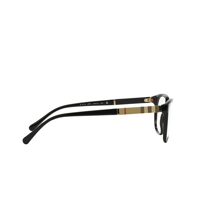 Burberry BE2172 Eyeglasses 3001 black - 3/4