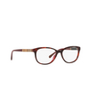 Burberry BE2172 Eyeglasses 3657 top havana on bordeaux - product thumbnail 2/4