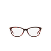 Burberry BE2172 Eyeglasses 3657 top havana on bordeaux - product thumbnail 1/4