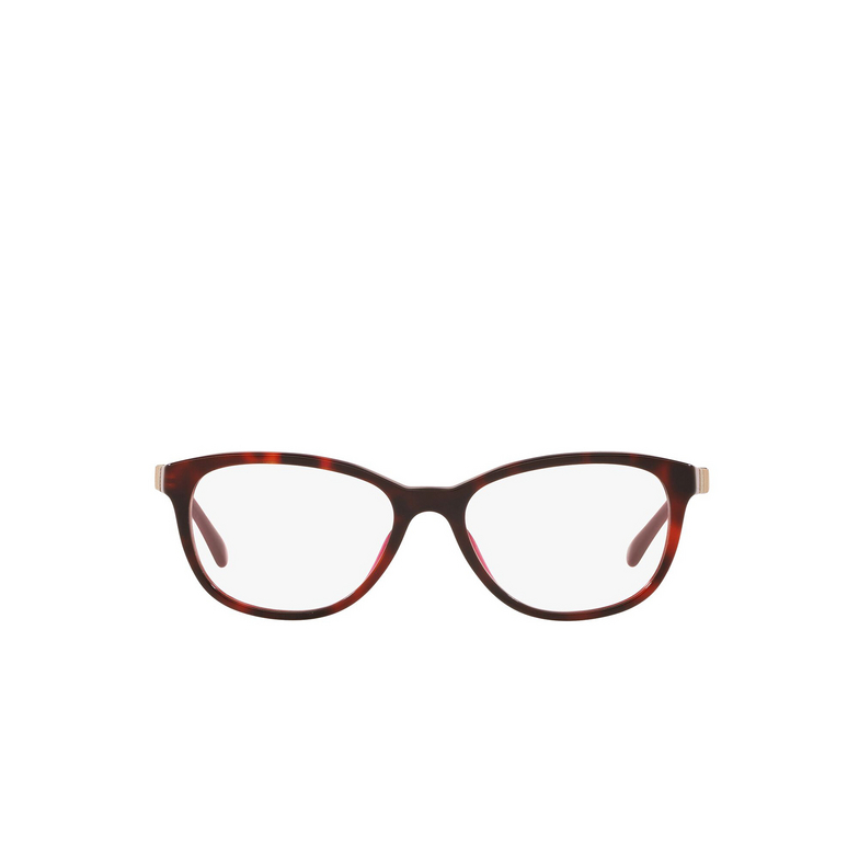 Burberry BE2172 Eyeglasses 3657 top havana on bordeaux - 1/4