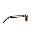 Burberry BE2205 Eyeglasses 3001 black - product thumbnail 3/4