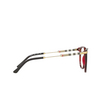 Burberry BE2255Q Eyeglasses 3657 top havana on bordeaux - product thumbnail 3/4