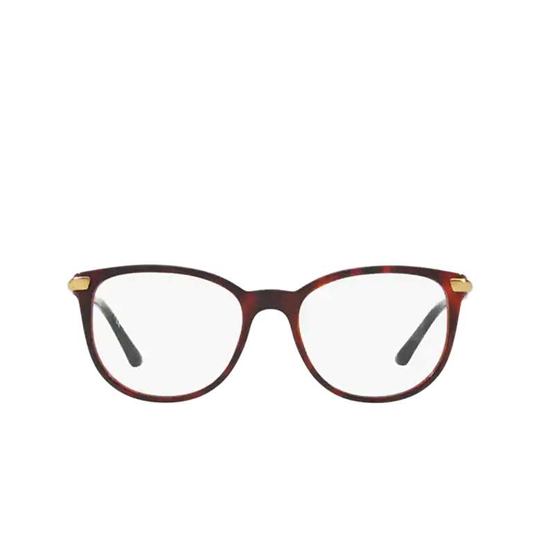 Burberry BE2255Q Eyeglasses 3657 top havana on bordeaux - 1/4