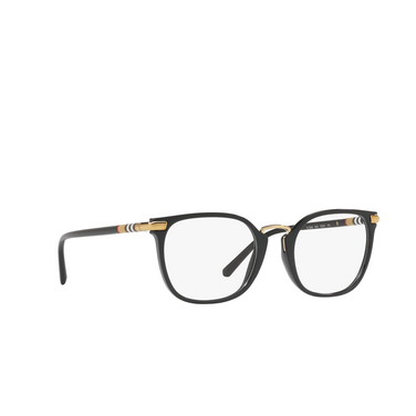 Burberry BE2269 Korrektionsbrillen 3001 black - Dreiviertelansicht