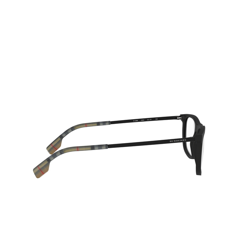 Burberry BE2288 Eyeglasses 3464 matte black - 3/4