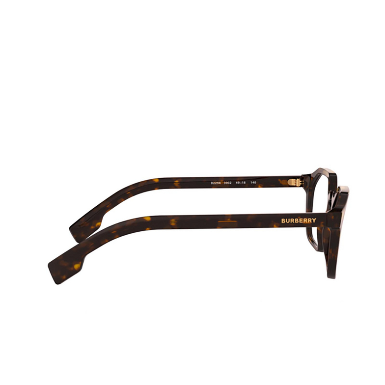 Burberry BE2294 Eyeglasses 3002 dark havana - 3/4