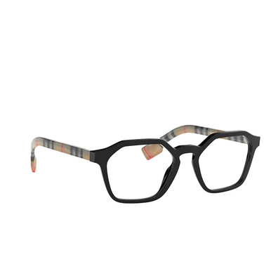 Burberry BE2294 Korrektionsbrillen 3757 black - Dreiviertelansicht
