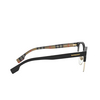Burberry BIRCH Eyeglasses 3773 black / pale gold - product thumbnail 3/4