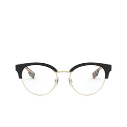 Burberry® Round Eyeglasses: Birch BE2316 color Black / Pale Gold 3773.