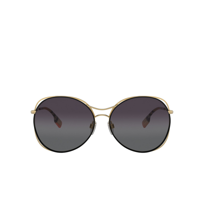 Burberry BE3105 Sunglasses 10178G gold / black - 1/4