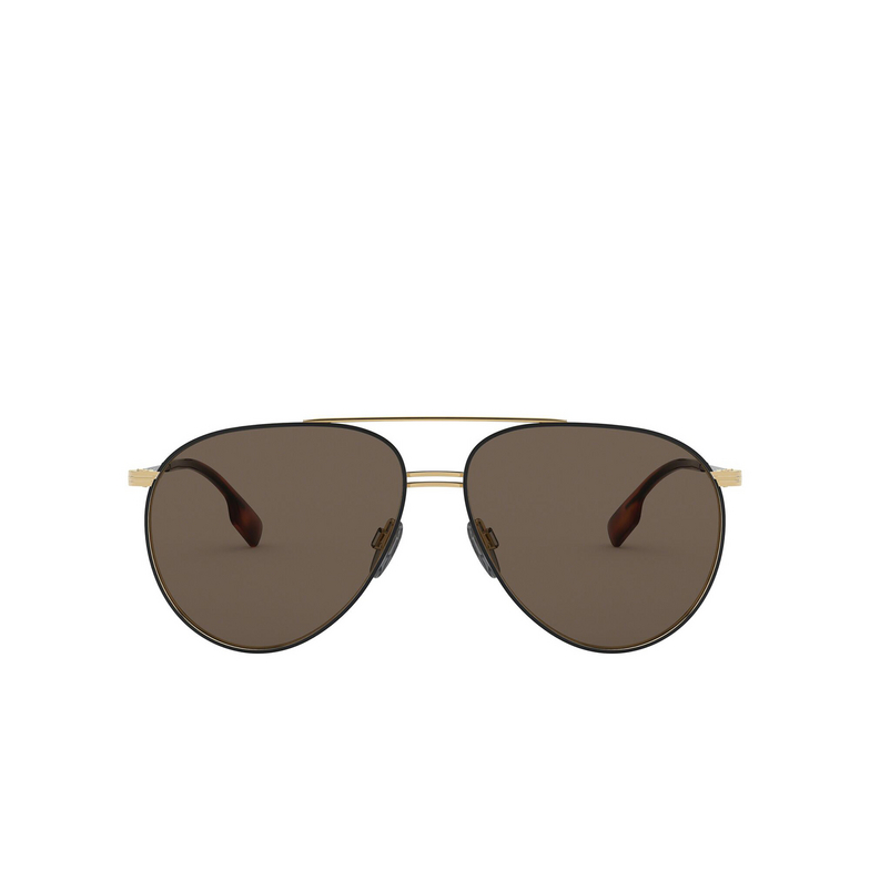 Burberry BE3108 Sunglasses 1293/3 gold / matte black - 1/4
