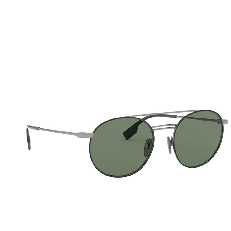 Gafas de sol Burberry BE3109 100371 gunmetal / matte green - 2/4
