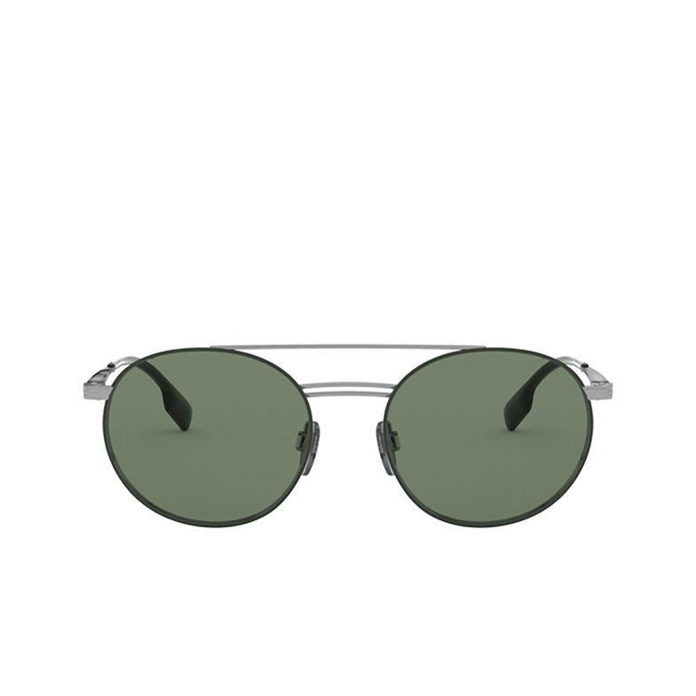 Gafas de sol Burberry BE3109 100371 gunmetal / matte green - 1/4