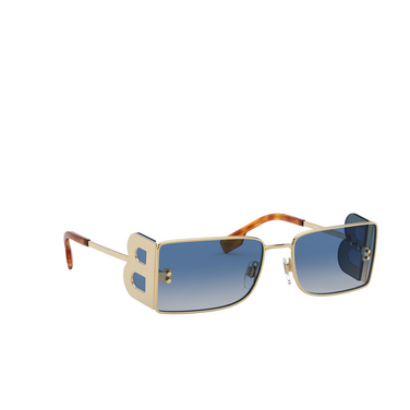 Gafas de sol Burberry BE3110 10174L gold - Vista tres cuartos