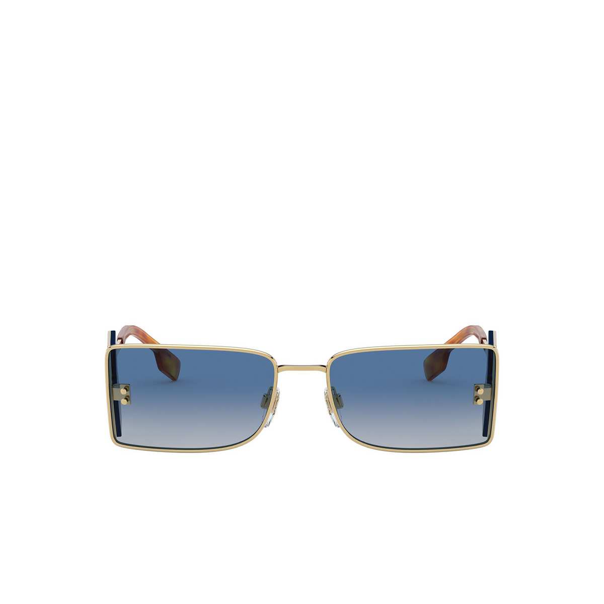 Burberry BE3110 Sunglasses 10174L Gold - front view