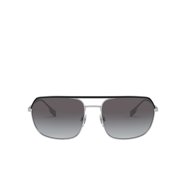 Gafas de sol Burberry BE3117 10058G silver / black - Vista delantera