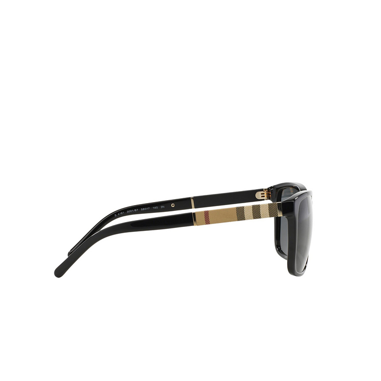 Burberry BE4181 Sunglasses 300187 black - 3/4