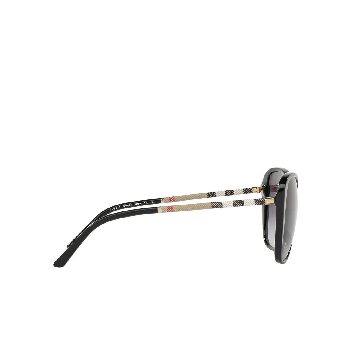 Burberry® Butterfly Sunglasses: BE4235Q color Black 30018G - product thumbnail 3/3.