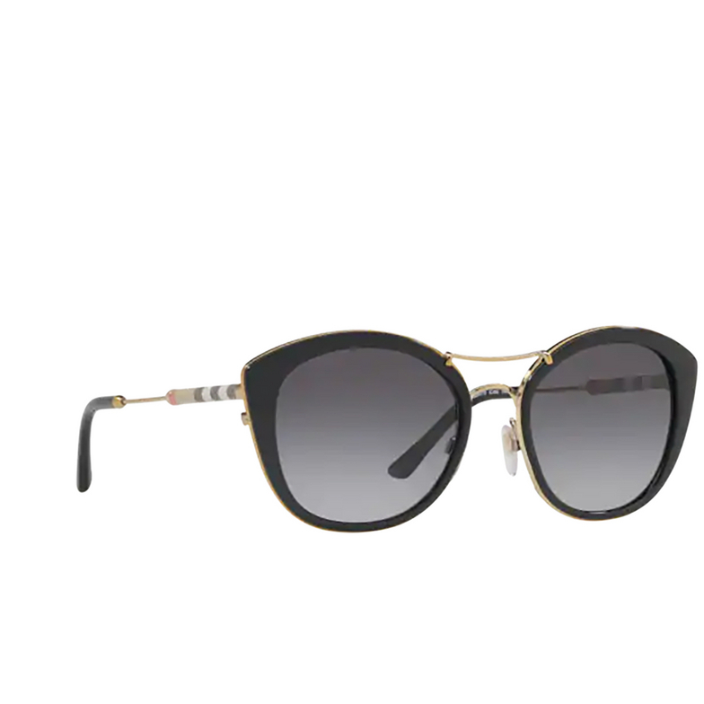 Burberry BE4251Q Sunglasses 3001T3 black - 2/4