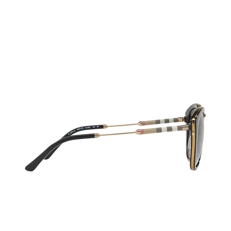 Burberry BE4251Q Sunglasses 3001T3 black - 3/4