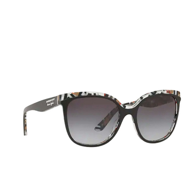 Gafas de sol Burberry BE4270 37298G top black on check - Vista tres cuartos