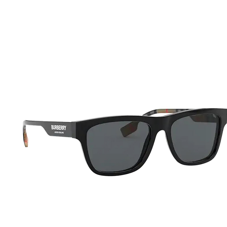 Burberry BE4293 Sunglasses 377381 black - 2/4