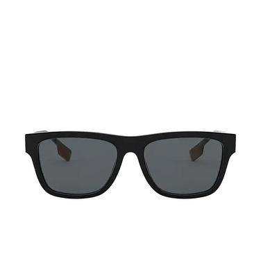 Burberry BE4293 Sunglasses 377381 black - front view