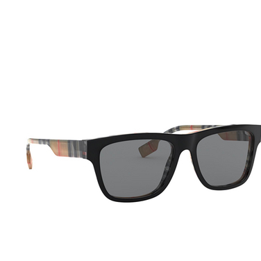 Gafas de sol Burberry BE4293 380687 top black on vintage check - Vista tres cuartos