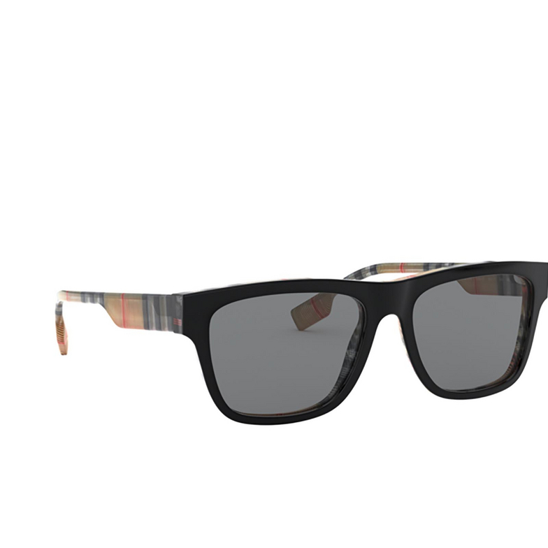 Gafas de sol Burberry BE4293 380687 top black on vintage check - 2/4