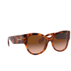 Burberry BE4294 Sunglasses 33163B light havana - product thumbnail 2/4