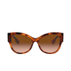 Burberry BE4294 Sunglasses 33163B light havana - product thumbnail 1/4