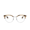 Burberry® Round Eyeglasses: Birch BE2316 color Spotted Horn / Silver 3501 - product thumbnail 1/3.