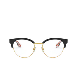 Burberry® Round Eyeglasses: Birch BE2316 color Black / Gold 3824.