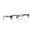 Burberry BIRCH Eyeglasses 3869 bordeaux / pale gold - product thumbnail 2/4