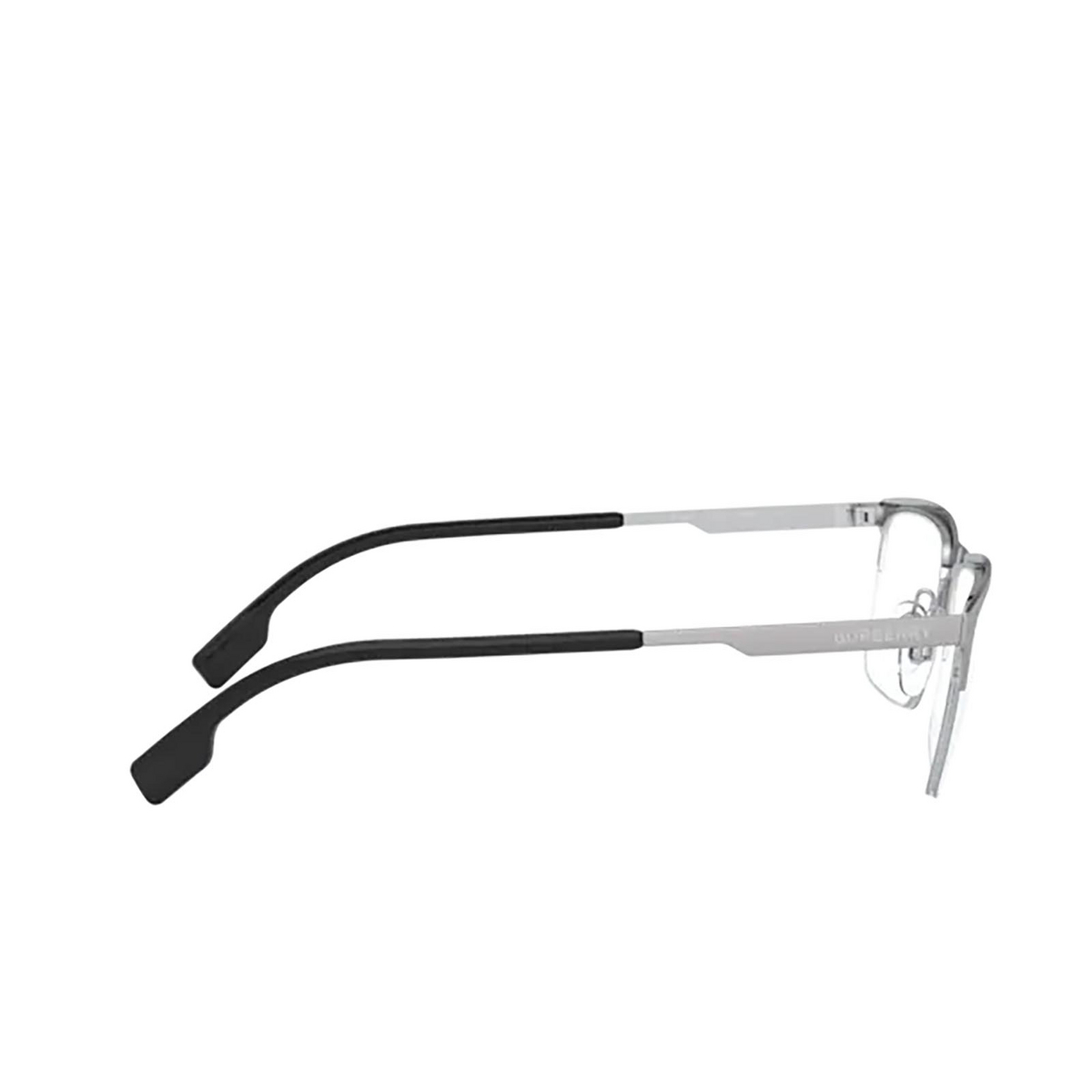 Burberry® Rectangle Eyeglasses: Brunel BE1344 color Silver 1166 - 3/3.