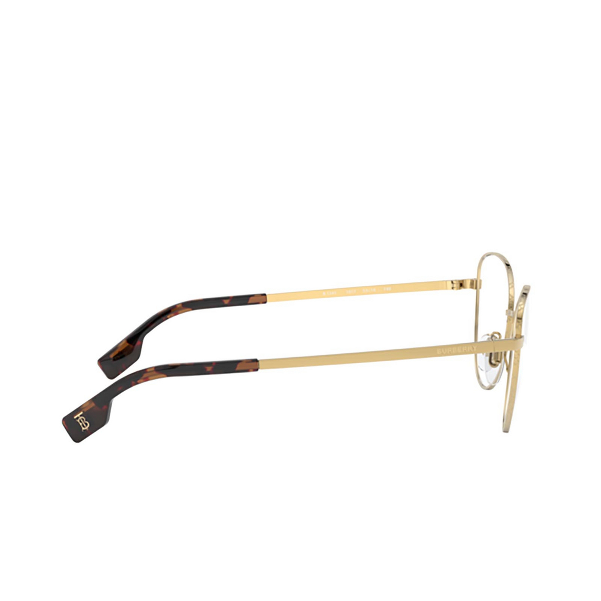 Burberry® Butterfly Eyeglasses: Calcot BE1341 color Gold 1017 - 3/3.