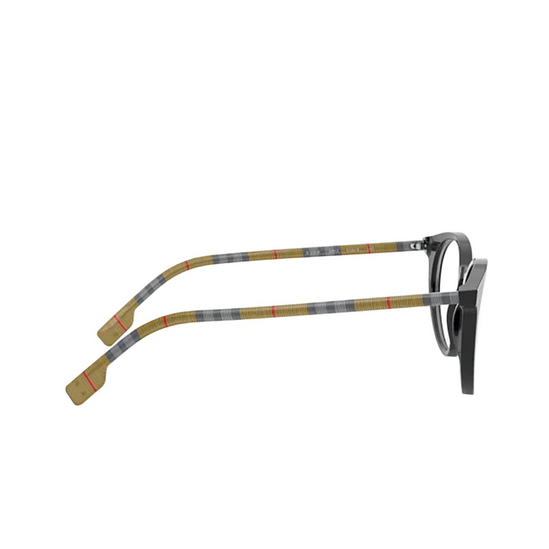 Burberry CHALCOT Eyeglasses 3853 black - 3/4